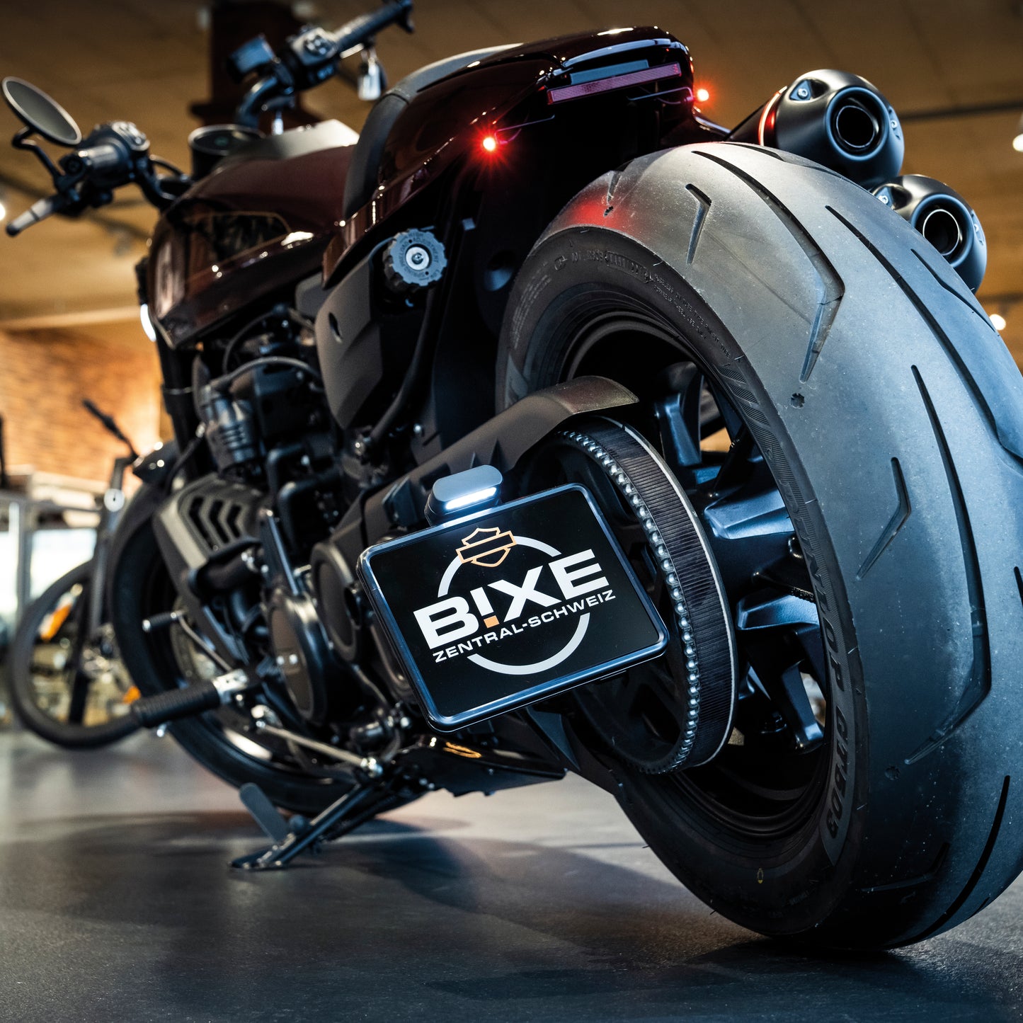 Seitlicher Nummernschildhalter für RH1250S