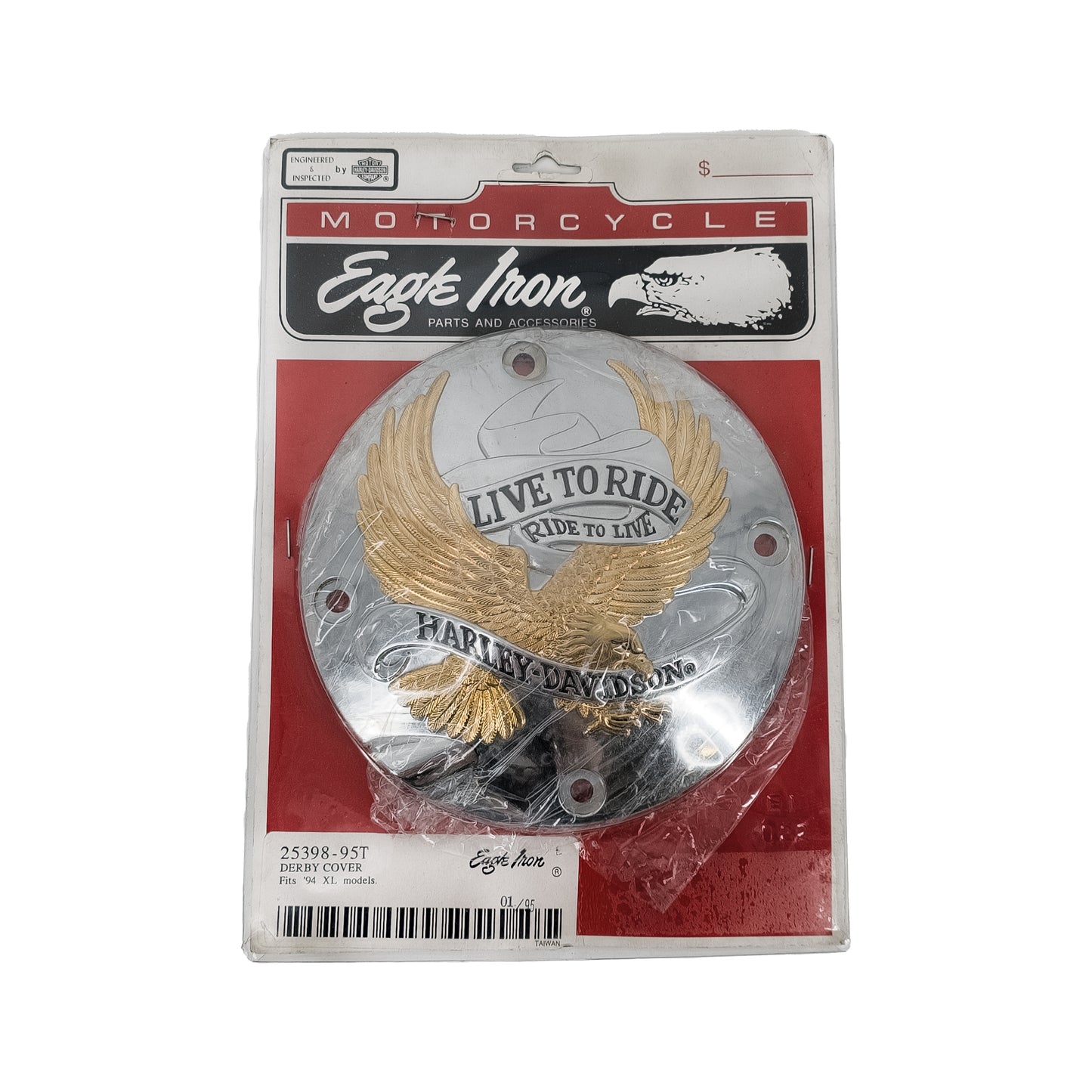 Harley-Davidson Derby Cover Live To Ride