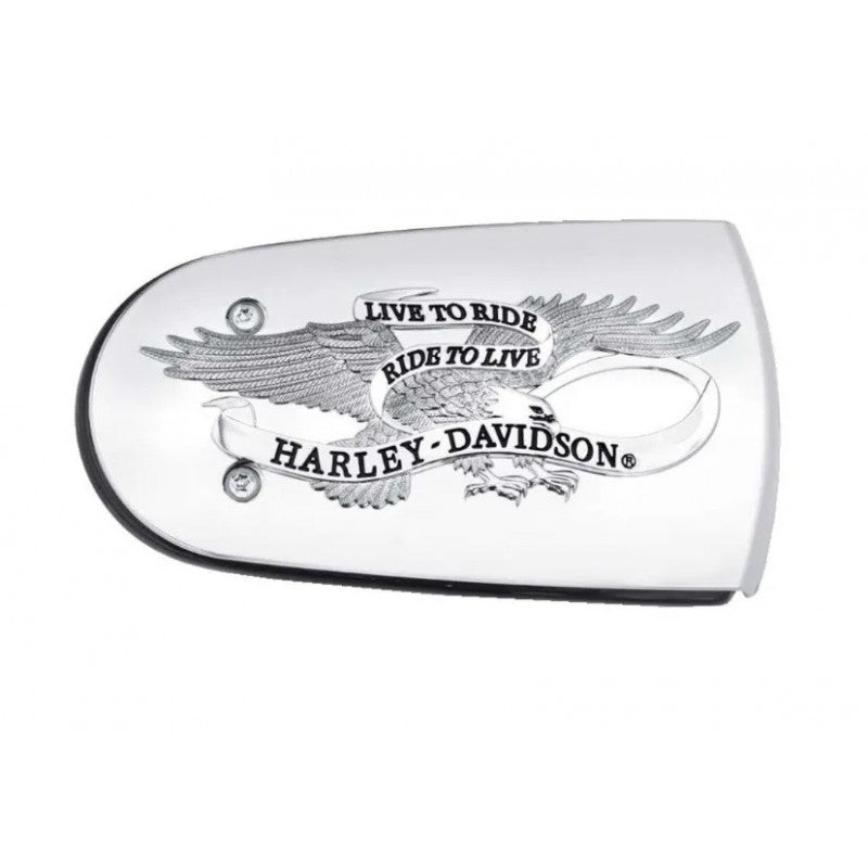 Harley-Davidson Live to Ride Luftfilterblende chrom