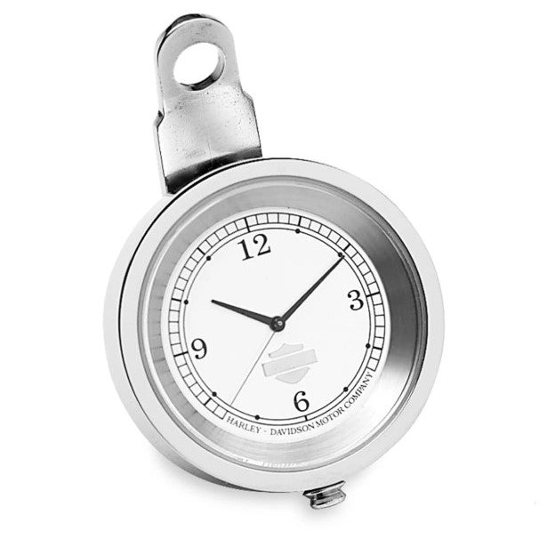 Harley-Davidson Lenker-Uhr silber/chrom