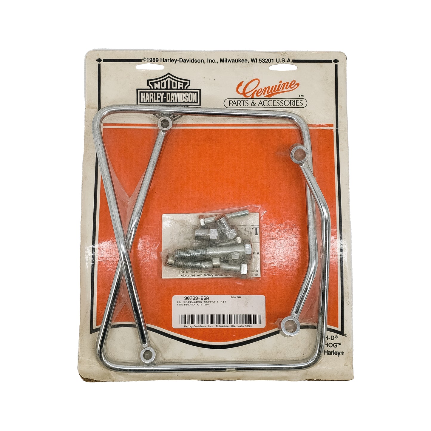 Harley-Davidson Satteltaschenhalter Chrom für Sportster