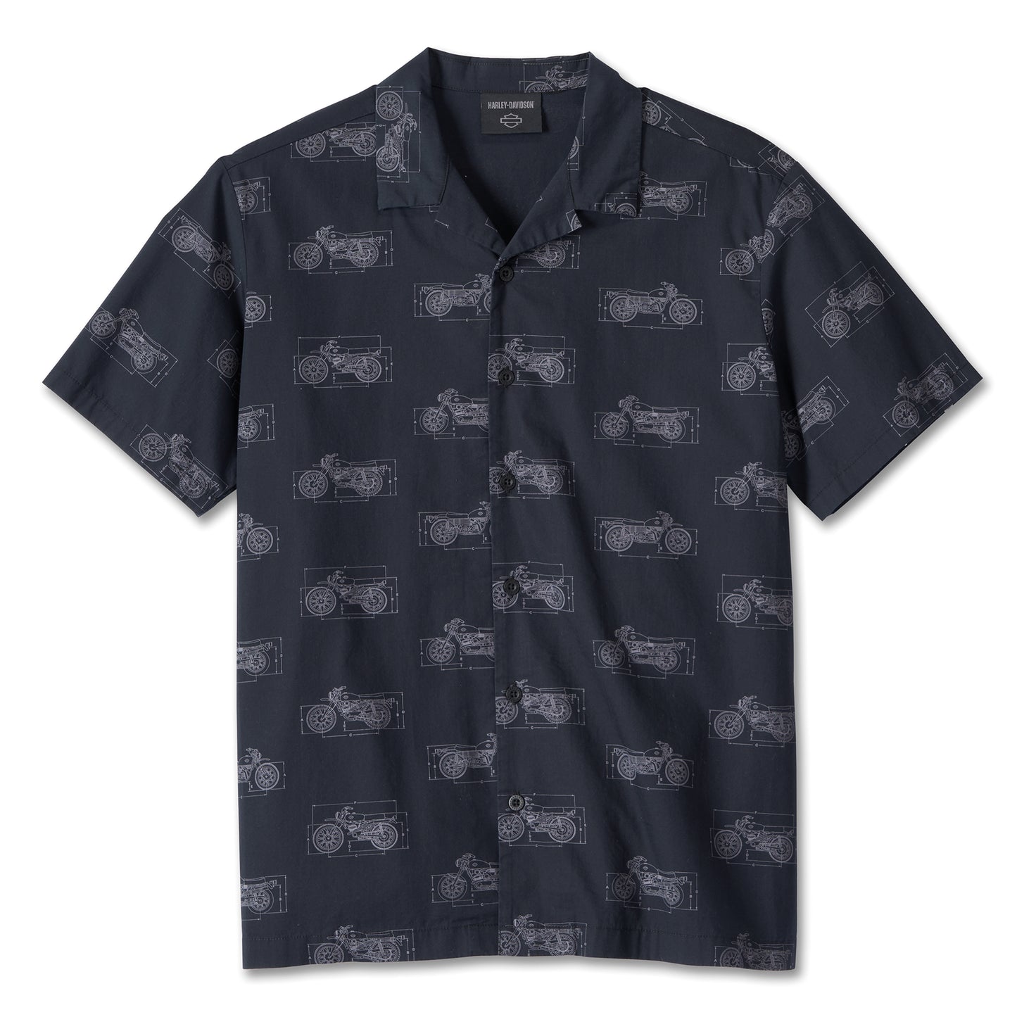Harley-Davidson Shirt Motorcycle Print