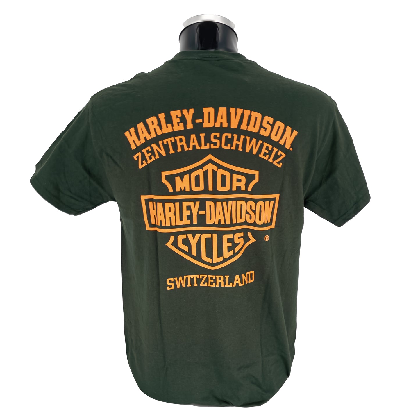 Harley-Davidson Dealer Shirt Alarm mit BIXE Backprint