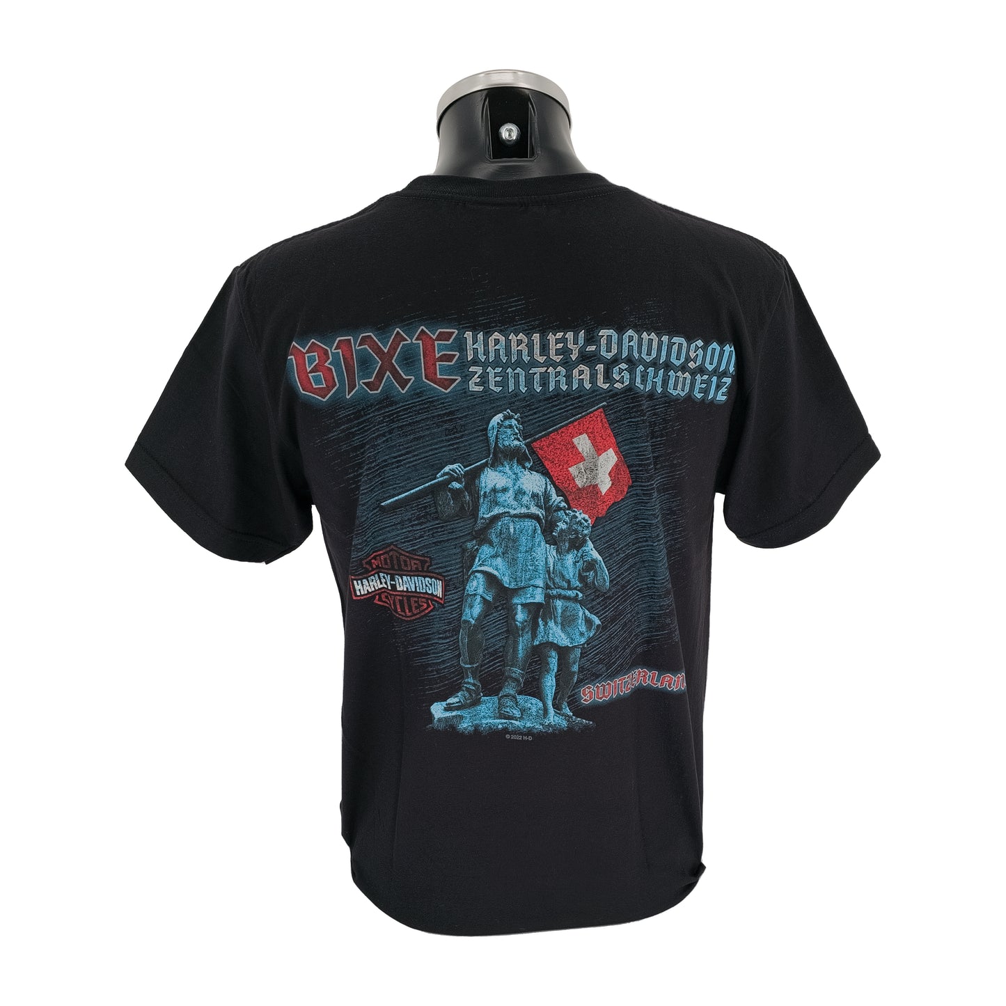 Harley-Davidson Dealer Shirt Eagle Wrench mit Tell Backprint