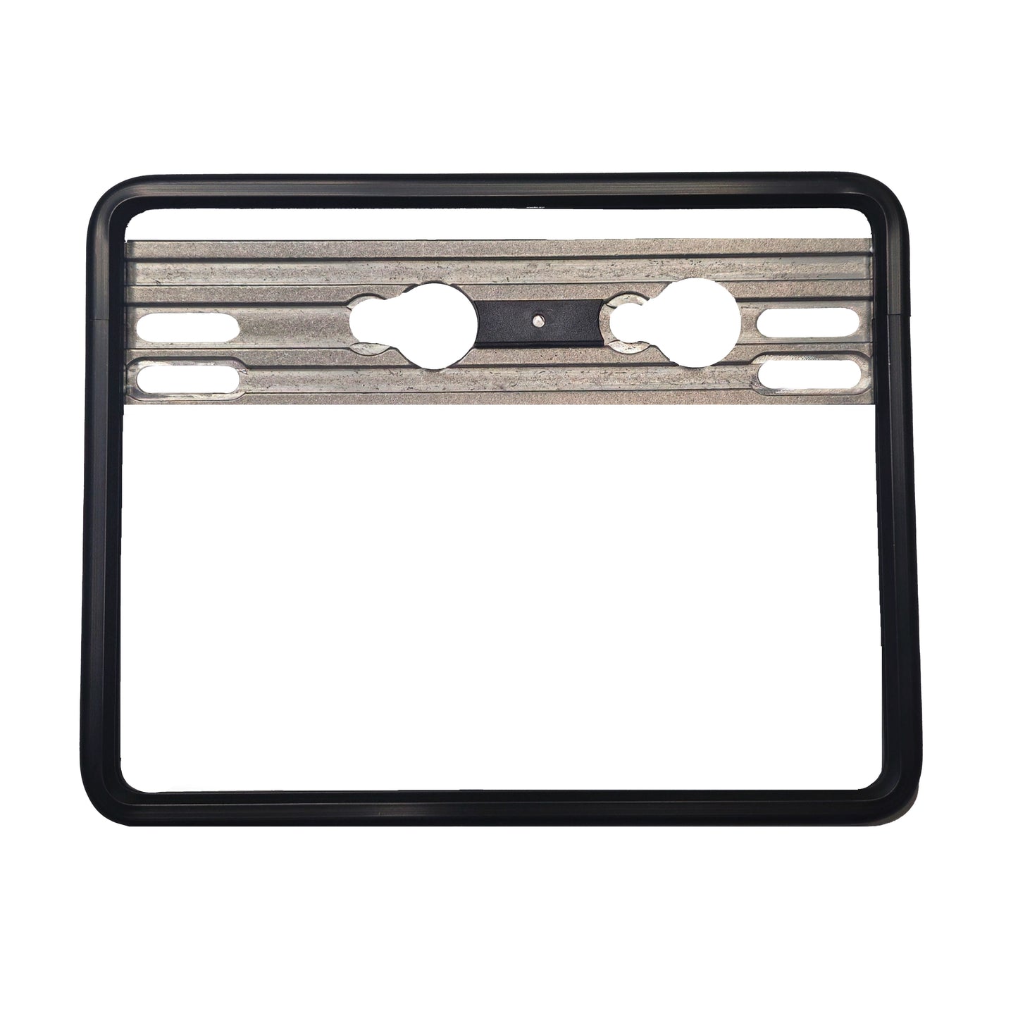 Nummernrahmen Aluminium