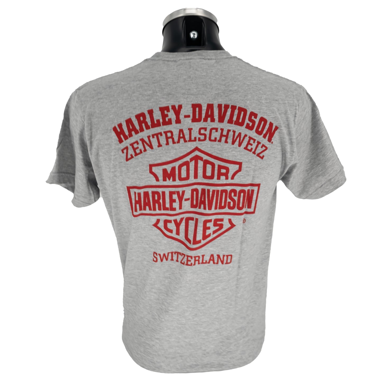 Harley-Davidson Dealer Shirt Goth Motor mit BIXE Backprint