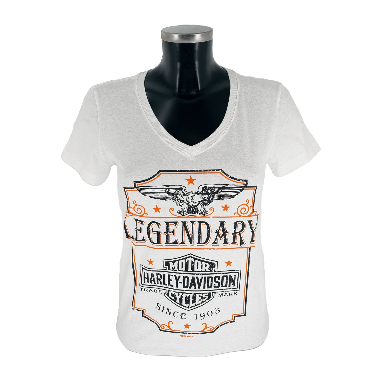 Harley-Davidson Dealer Shirt Legend Ladies mit BIXE Backprint