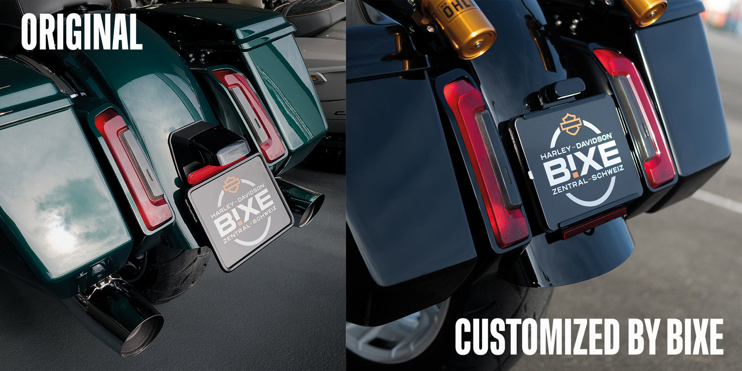 Nummernschildhalter für Touring Modelle (Helix) ab 2024