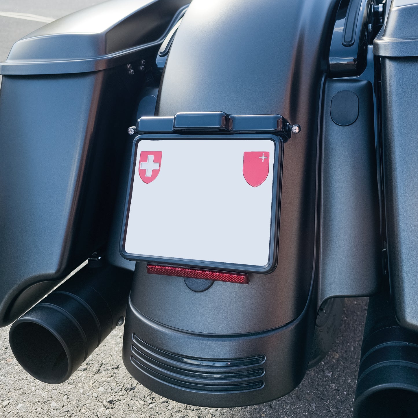 Nummernschildhalter für Touring Modelle bis 2024