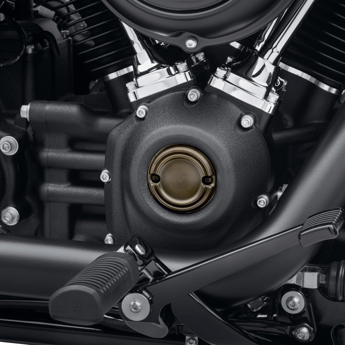 Harley-Davidson Brass Timer Deckel
