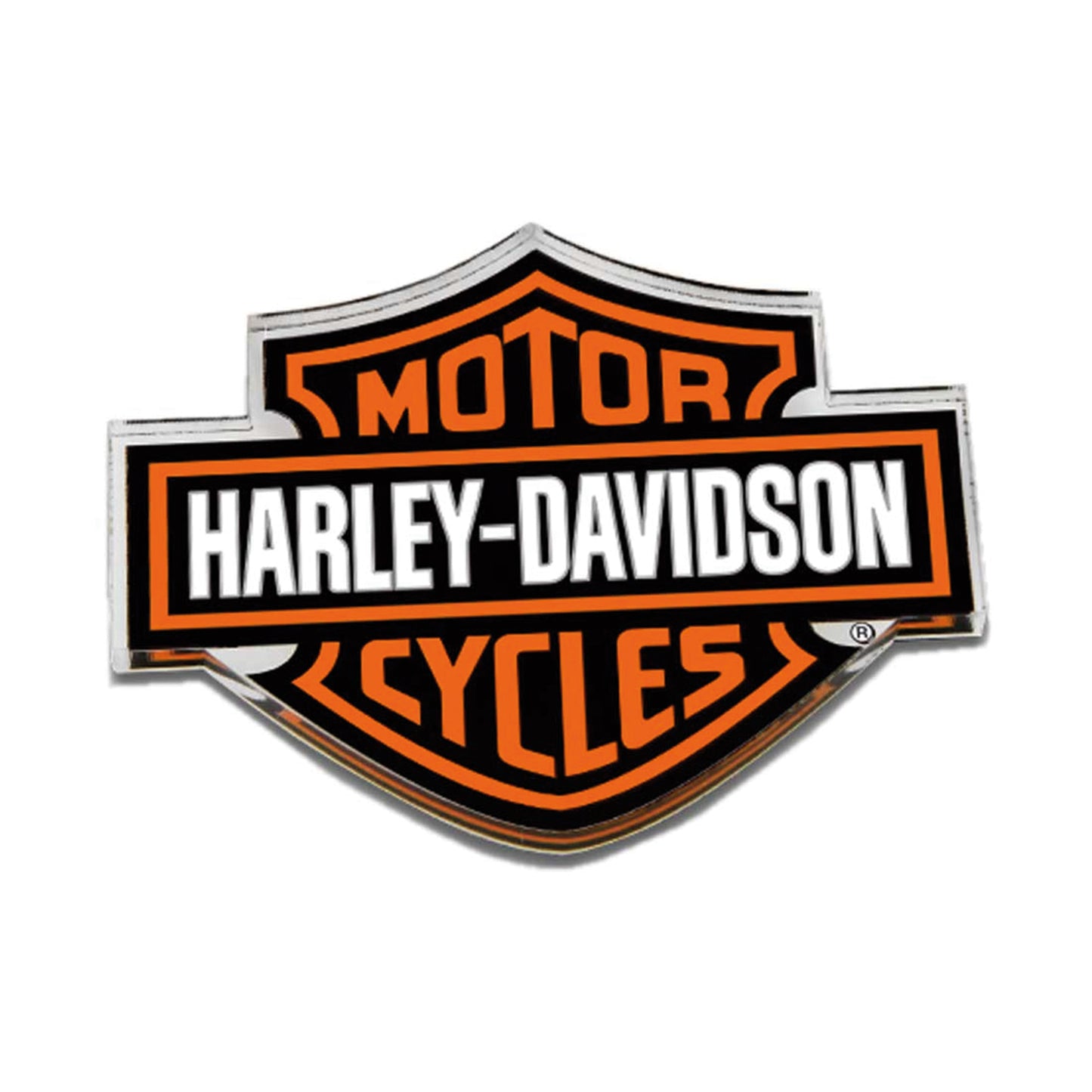 Harley-Davidson Acryl Magnet B&S