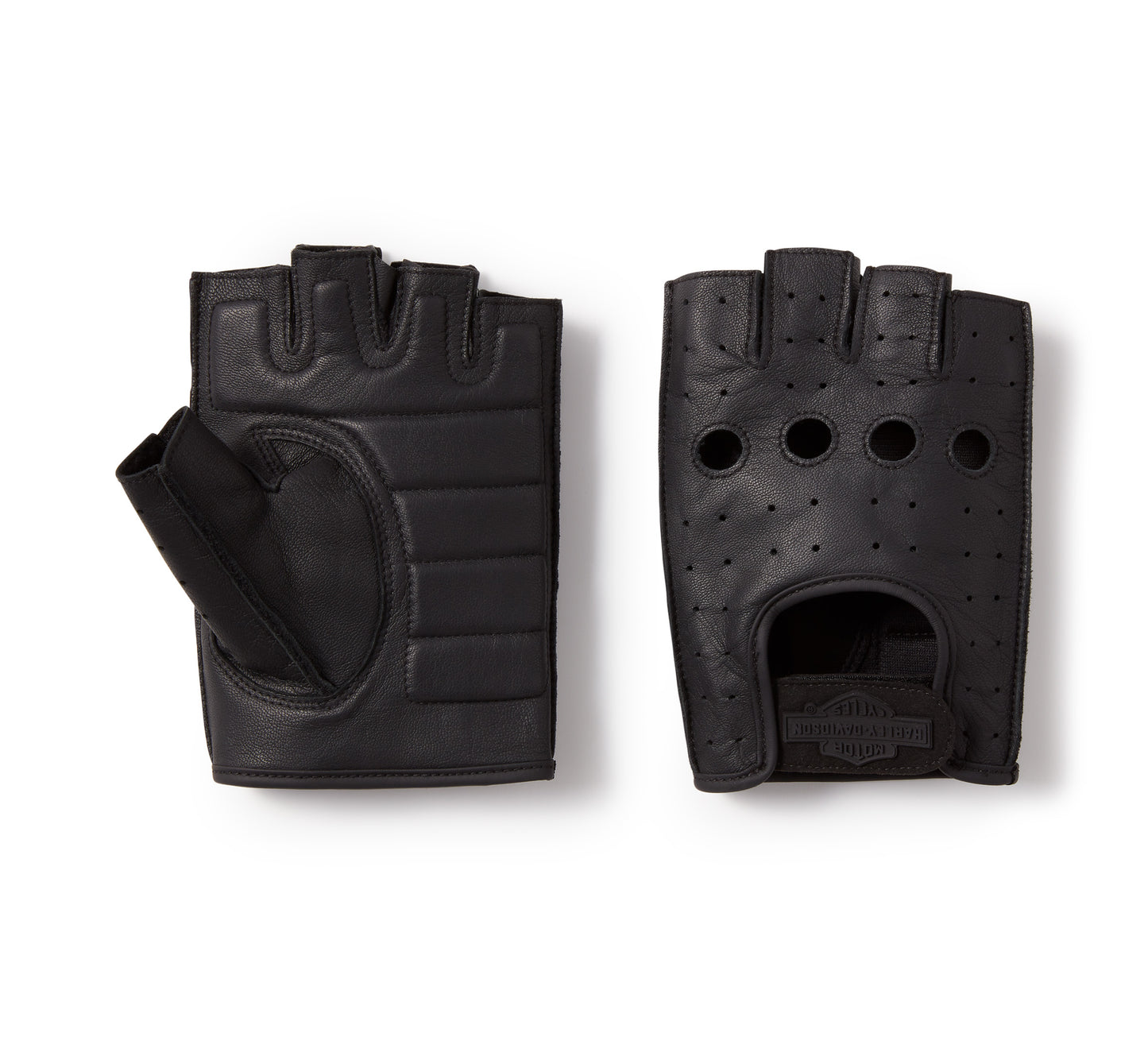 Harley-Davidson Gloves Fingerless Leather
