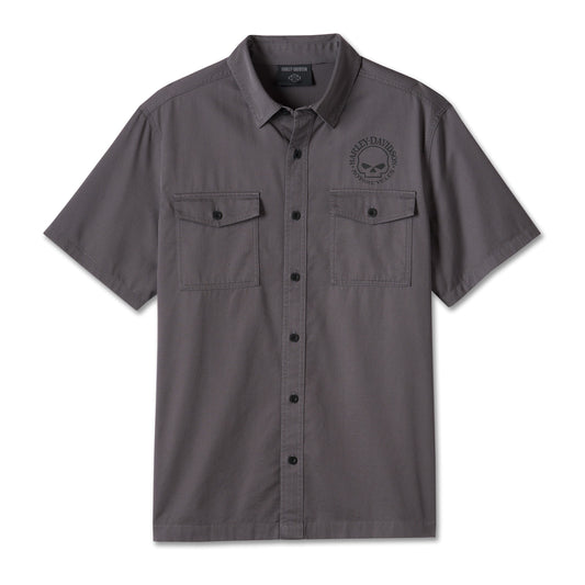 Halrey-Davidson Willie G Skull Shirt