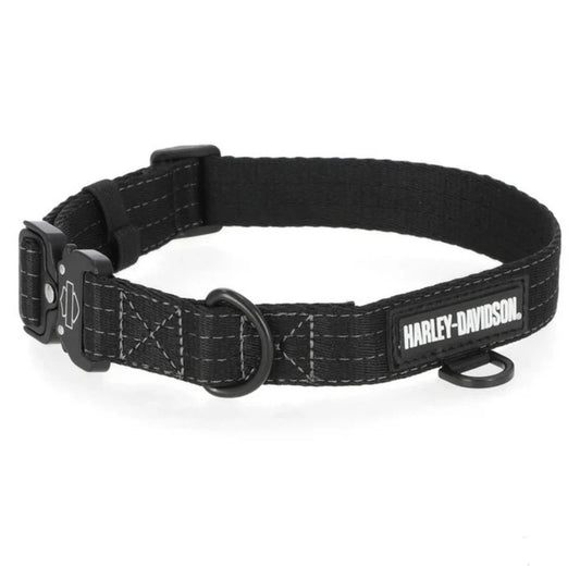 Harley-Davidson Hundehalsband Schwarz L/XL